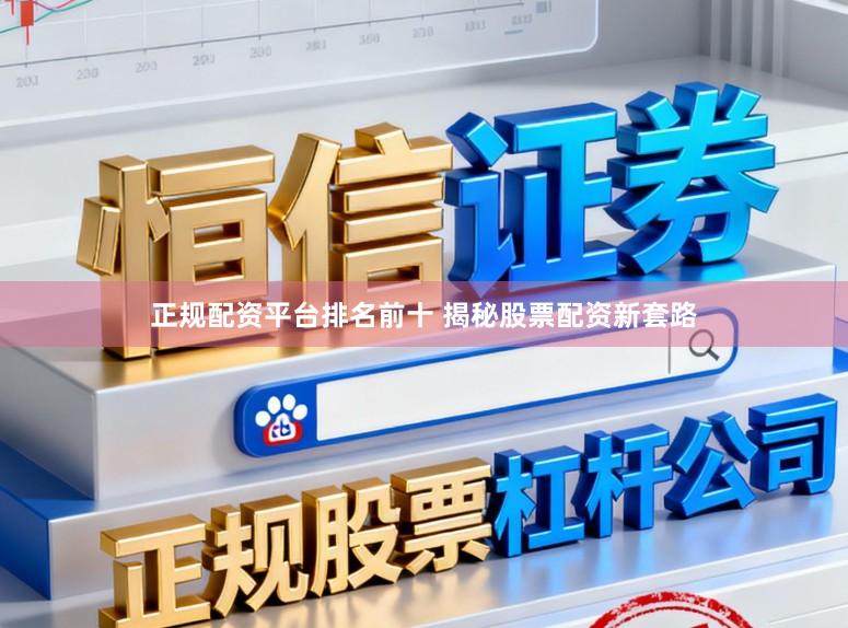 正规配资平台排名前十 揭秘股票配资新套路