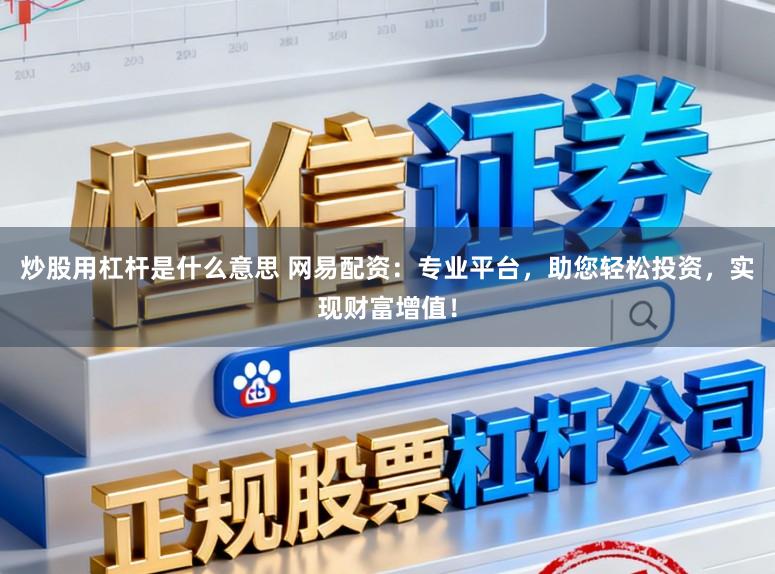 炒股用杠杆是什么意思 网易配资：专业平台，助您轻松投资，实现财富增值！